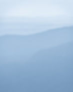 layers of hillsides in the Blue Mountains National Park, Australia