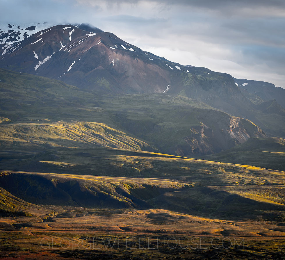 Thorsmork mountain colours