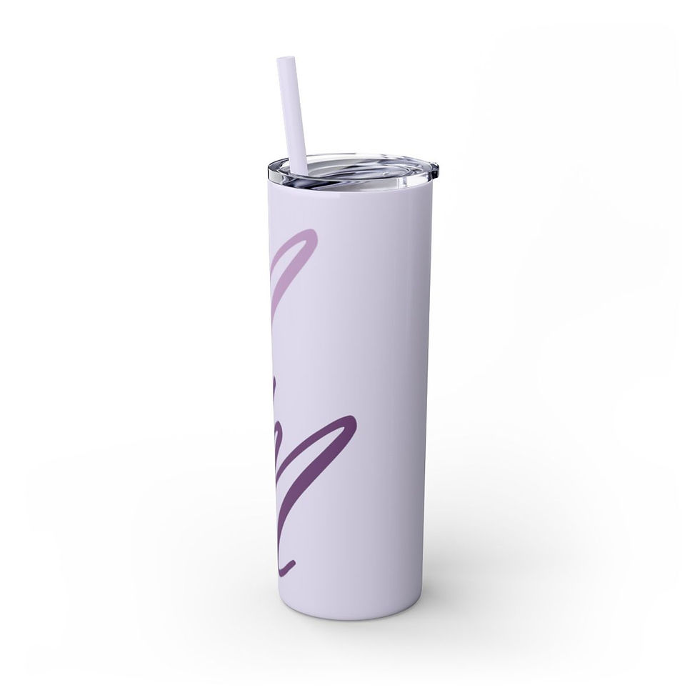 Thumbnail:  MMSkinny Tumbler with Straw, 20oz