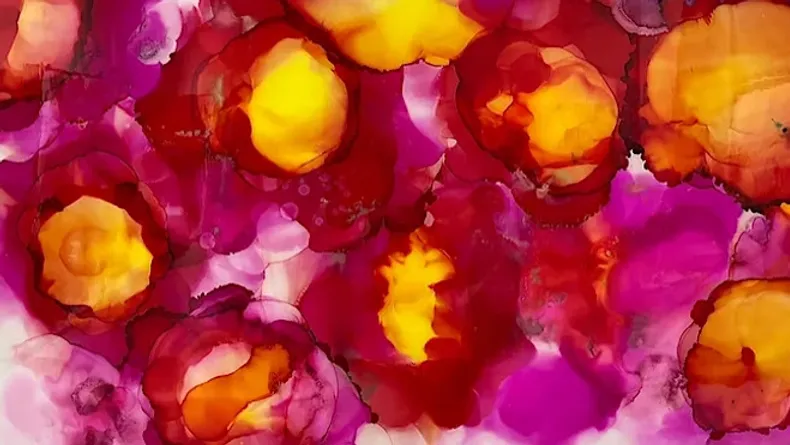 Alcohol Ink Art Class