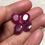 Thumbnail: Natural Ruby Faceted 4 Piece Size 12-11 MM Approx