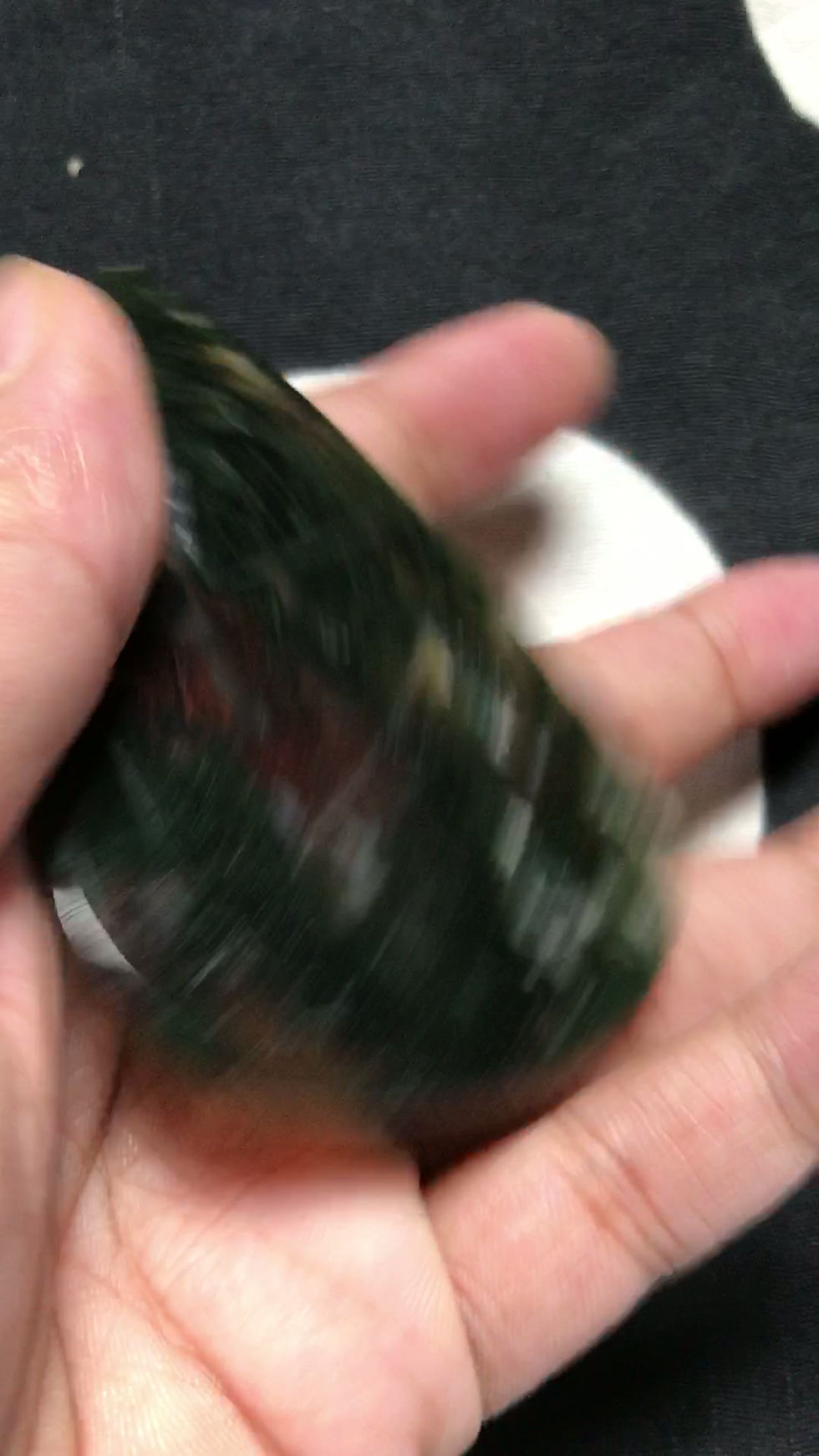 Thumbnail: Moss Agate Cabochon 1 Piece Size 83 MM Approx