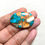 Thumbnail: Spiny Oster Turquoise Cabochon 1 Piece Size 35 MM APPROX