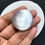 Thumbnail: Selenite Cabochon 1 Piece Size 34 MM Approx