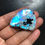Thumbnail: Rainbow Moonstone Cabochon 1 Piece Size 37 MM Approx