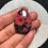 Miniature : Rhodonite Cabochon1 Piece Size 34 MM Approx