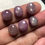 Thumbnail: Star Ruby Cabochons 6 Piece Size 11-10 MM Approx