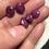 Thumbnail: Natural Ruby Faceted 5 Piece Size 12-8 MM Approx