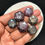 Thumbnail: Ruby Faceted Cabochon 6 Piece Size 18-15 MM Approx