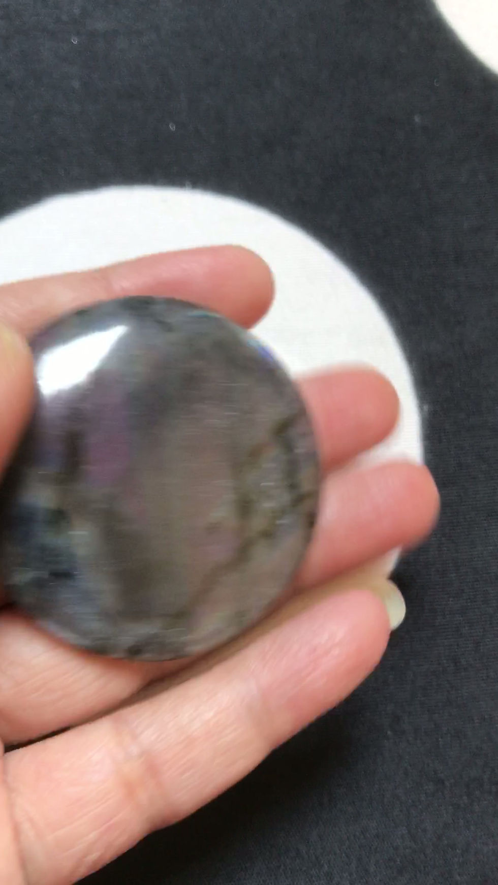 縮圖：Labradorite Cabochon 1 Piece Size 48 MM Approx