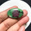Thumbnail: Ruby Zosite Cabochon 1 Piece Size 30 MM Approx