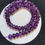 Thumbnail: Amethyst Roundell  Beads 1 Strand 13 Inches Size 10-9 MM Approx