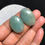 Miniature : Aquamarine Cabochon 2 Piece Size 28-25 MM Approx