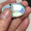 Thumbnail: Rainbow Moonstone Cabochon 1 Piece Size 32 MM Approx