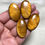 縮圖：Tiger Eye Cabochon 4 Piece Size 37-34 MM Approx