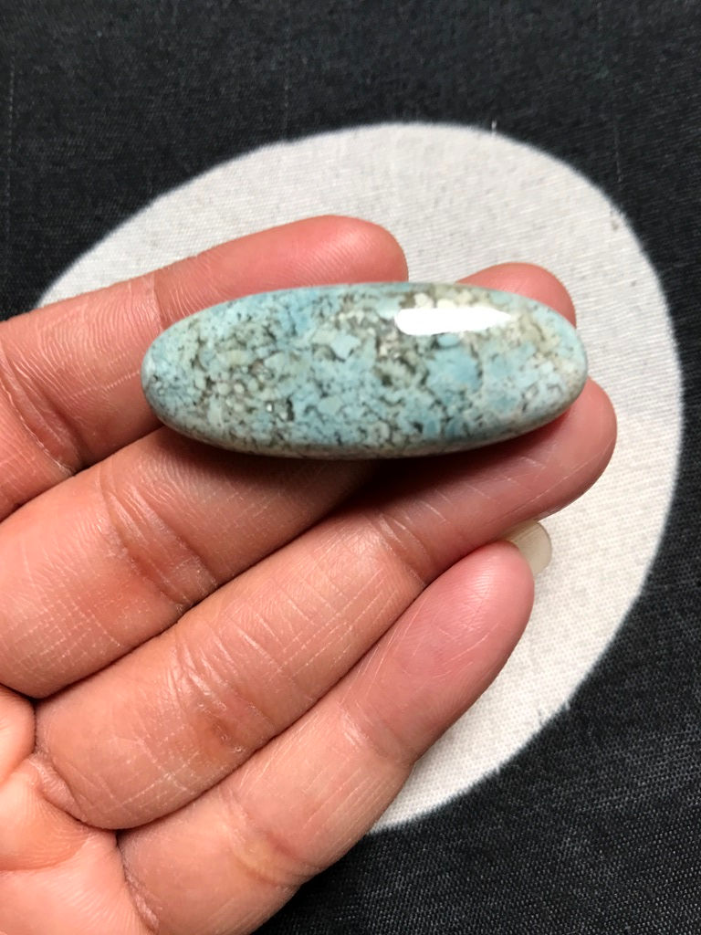 Миниатюра: Opal Calsidony Cabochon 1 Piece Size 42 MM Approx