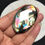 Thumbnail: Labradorite Facted Cabochon 1 Piece Size 55 MM Approx
