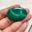 Thumbnail: Malachite With Chrysocolla Cabochons 1 Piece Size 40 MM Approx
