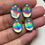 Thumbnail: Quartz Doublet  Cabochon 4 Piece Size 15 MM Approx