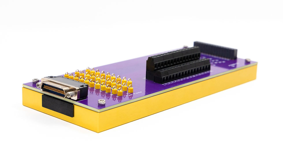 Thumbnail: MICRO-D 31 Position Socket Breakout Board (Right Angle)