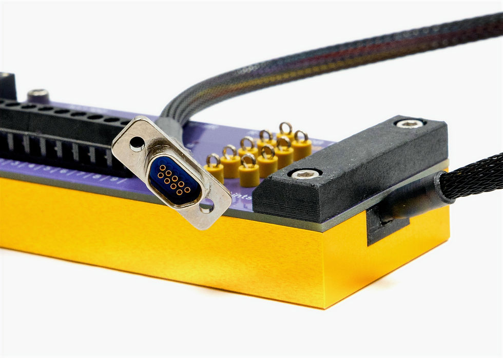 Thumbnail: MICRO-D 9 Position Socket Breakout Board (Wired)