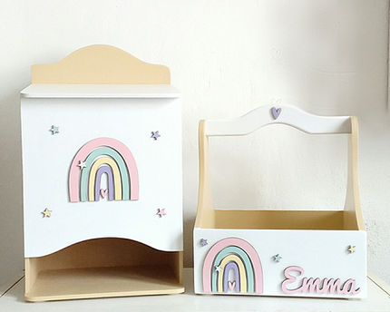 Set porta cosmeticos y pañalera