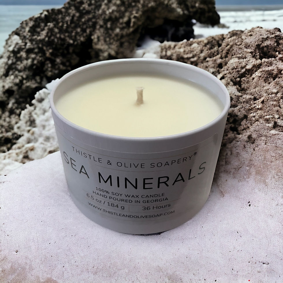 Thumbnail: Sea Minerals Soy Wax Candle 