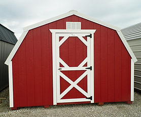 Painted Chicken Coop