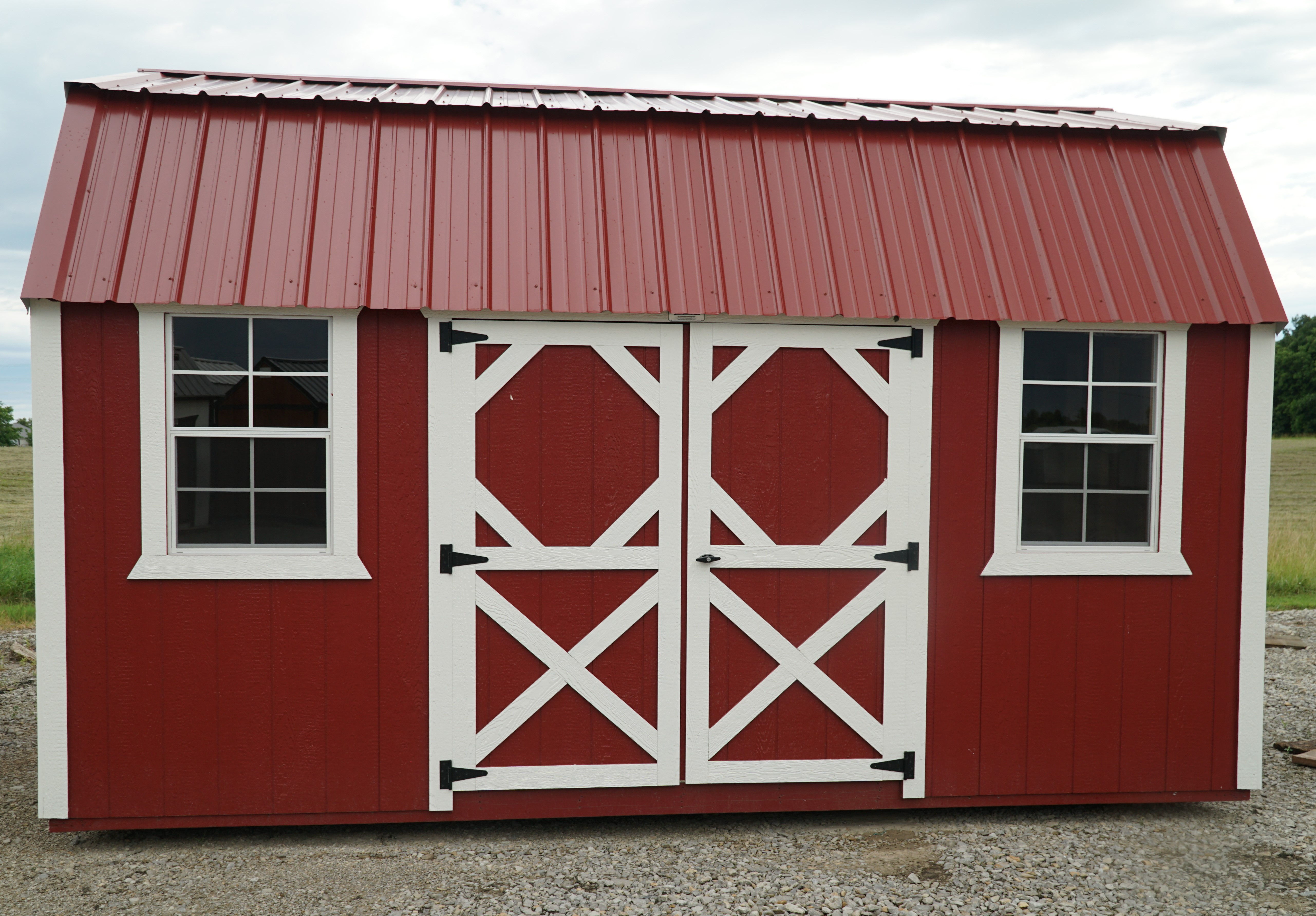 Side Lofted Barn 10 x 16