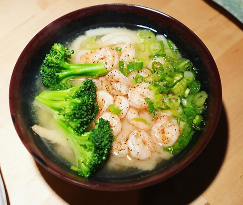 shrimp soup noodles