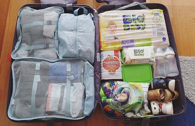 Listas para empacar maletas de viaje
