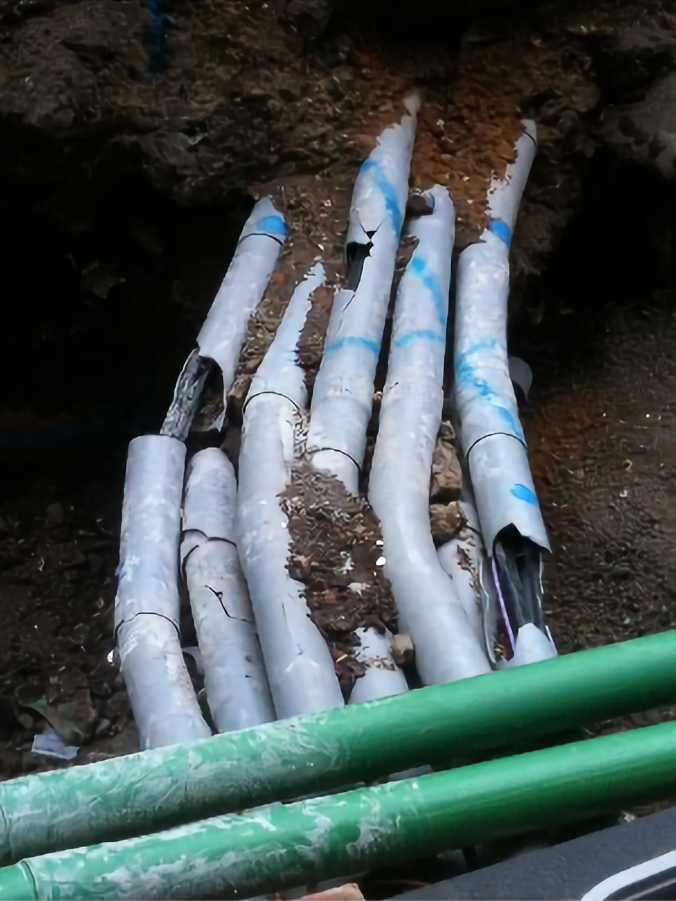 fiber damage, construction damage, fiber cut