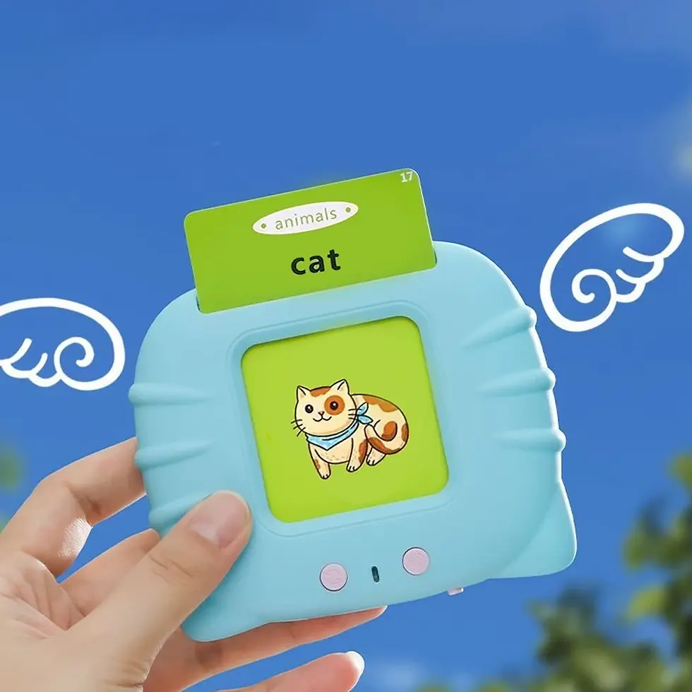 Thumbnail: Early Education Flash Card Learning Toys Talking Flashcards for Kids Preschool 