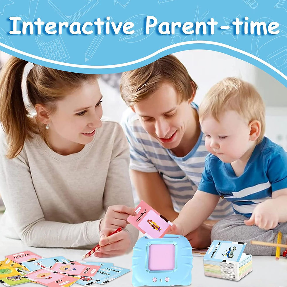 Thumbnail: Early Education Flash Card Learning Toys Talking Flashcards for Kids Preschool 