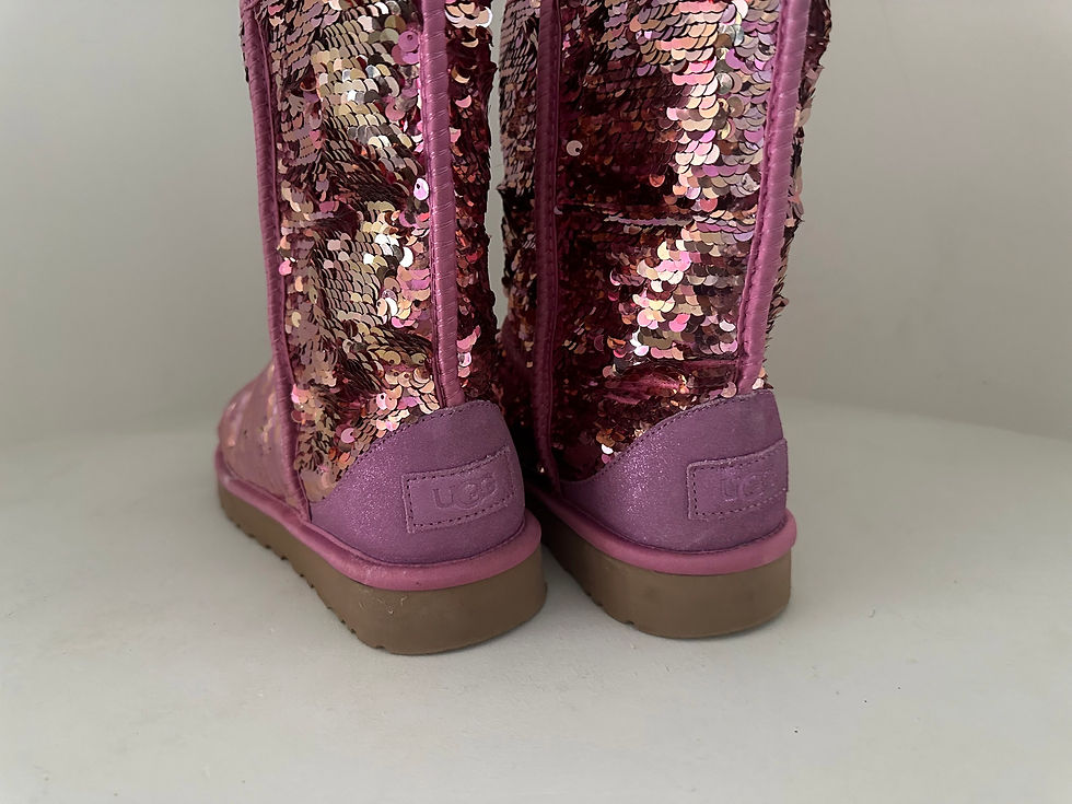 Thumbnail: UGG Sequin Boots - Size 8, Like New