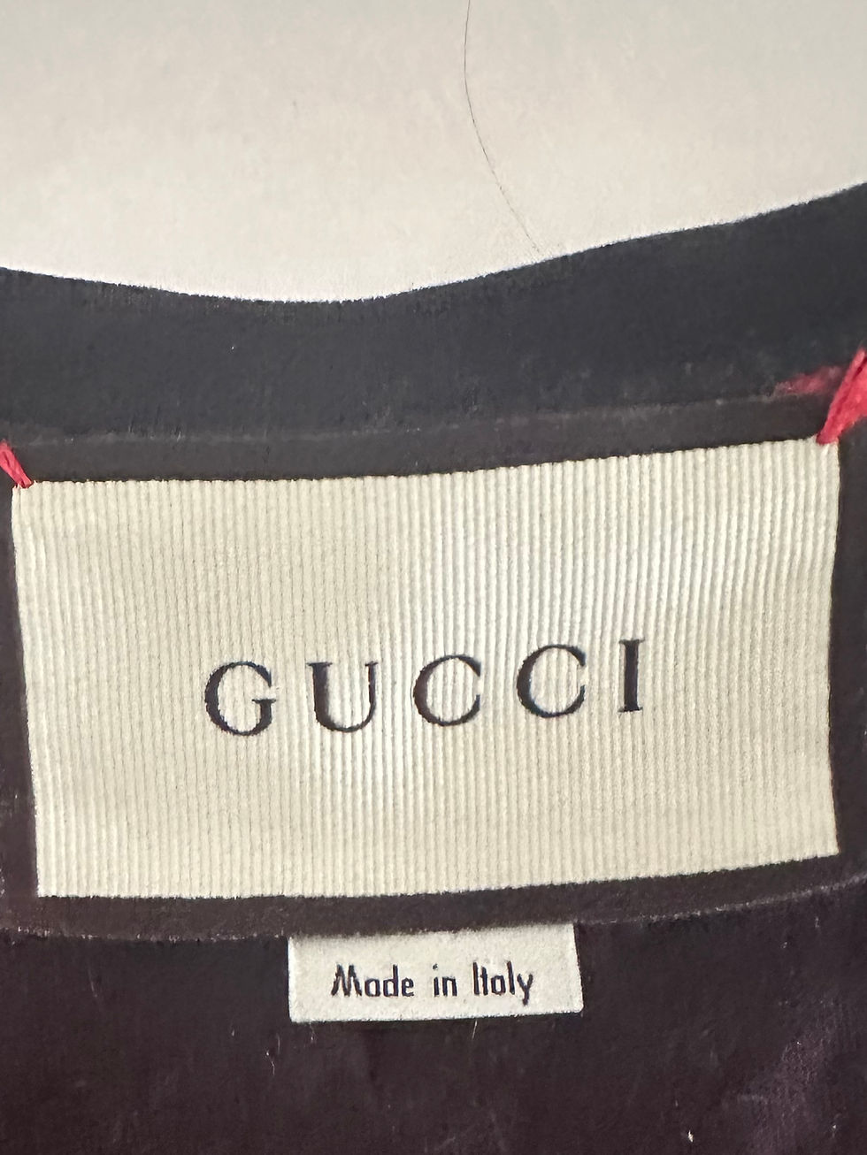 Thumbnail: Gucci Black Logo T-Shirt - Size Small, Pre-Loved