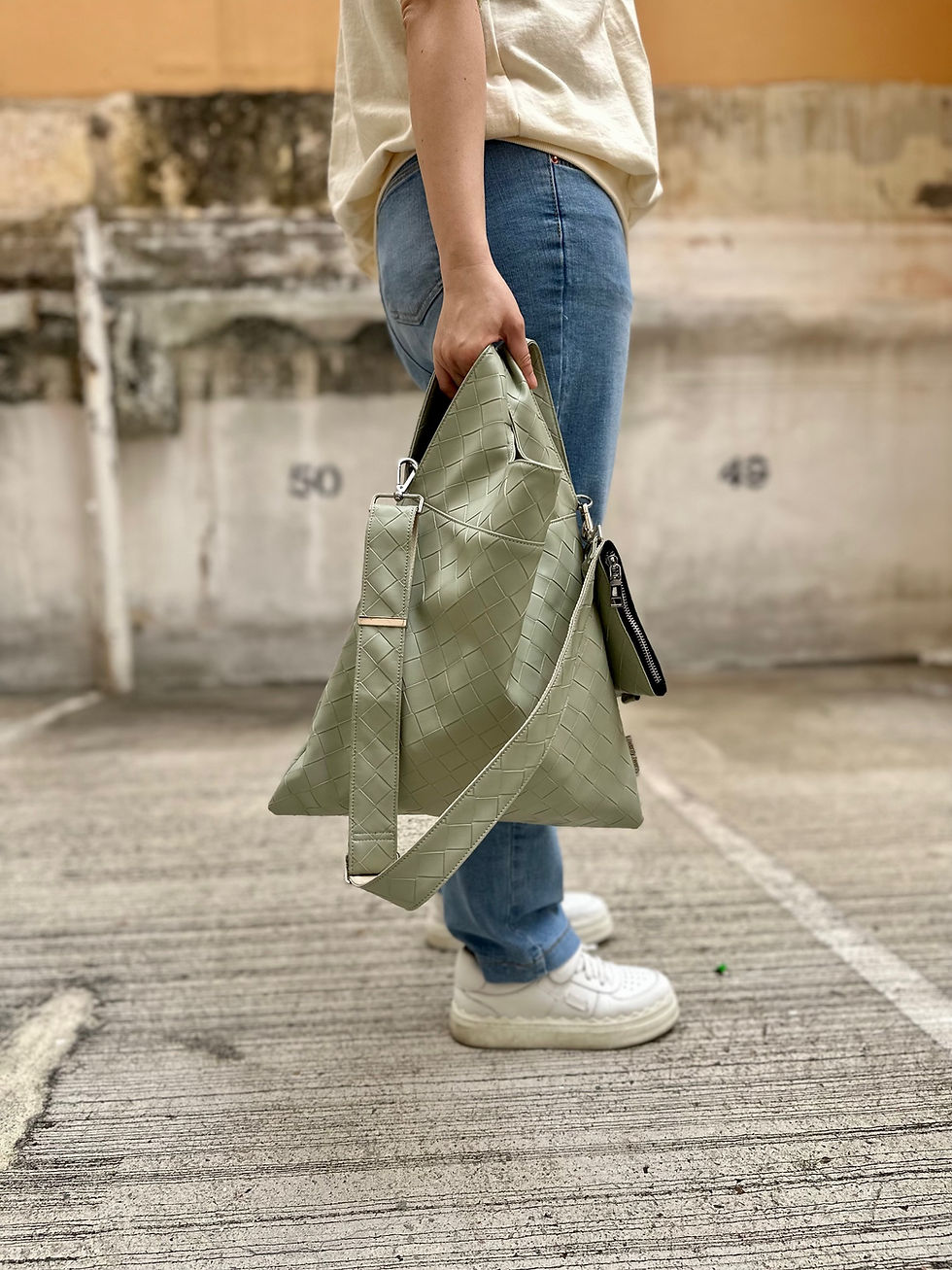 Thumbnail: OM bag Braided Rosemary L
