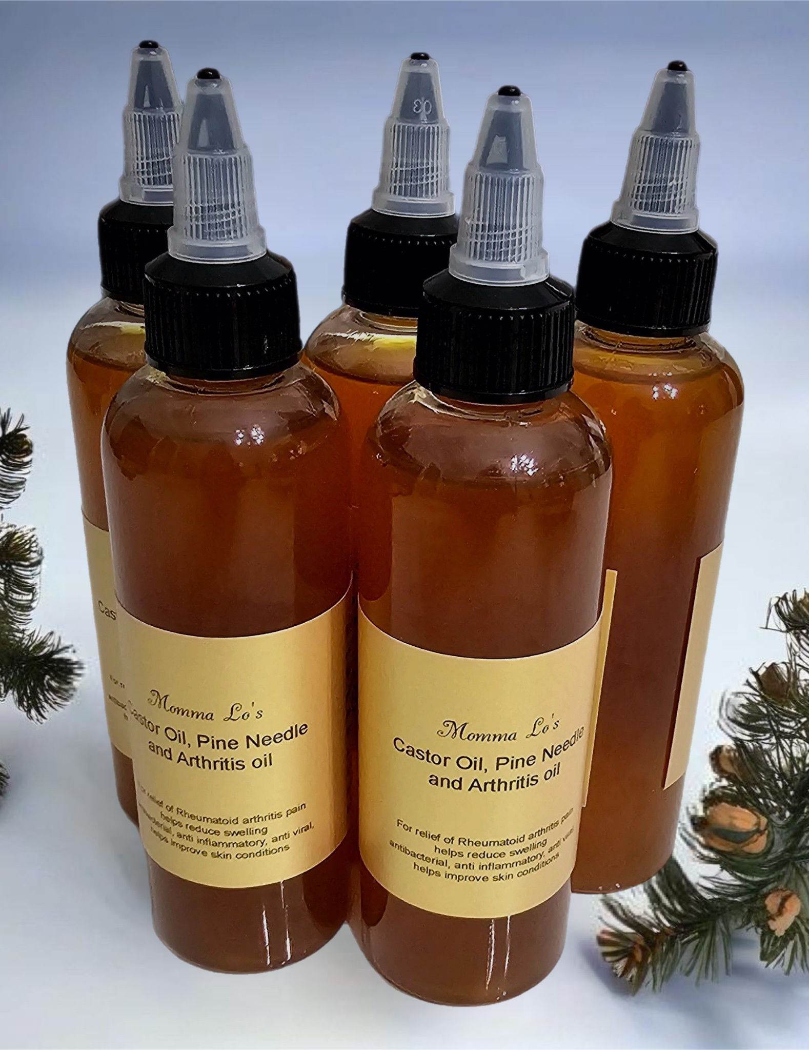 Castor oil & Pine needle Arthritis oil