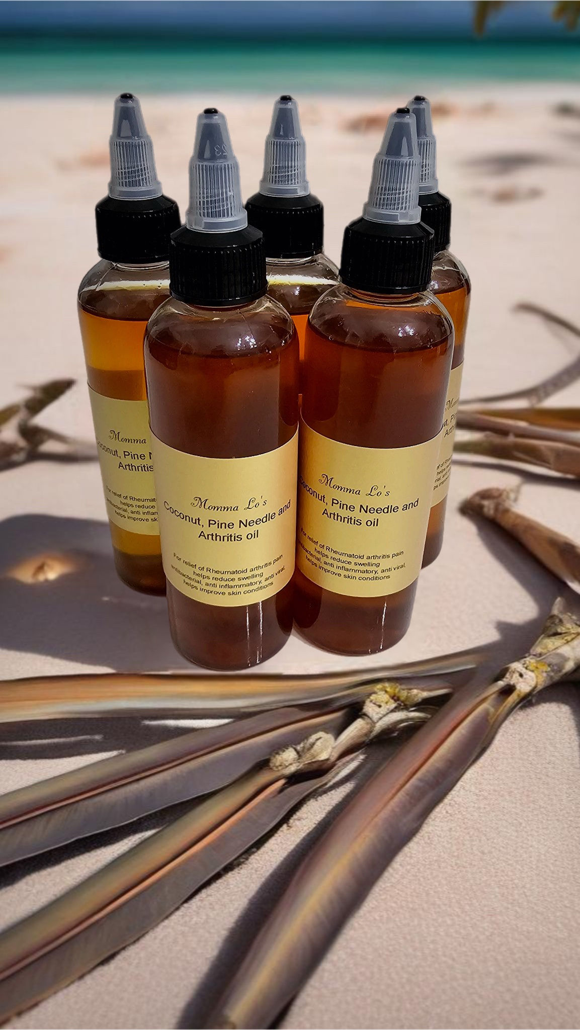 Coconut Pine needle Arthritis oil