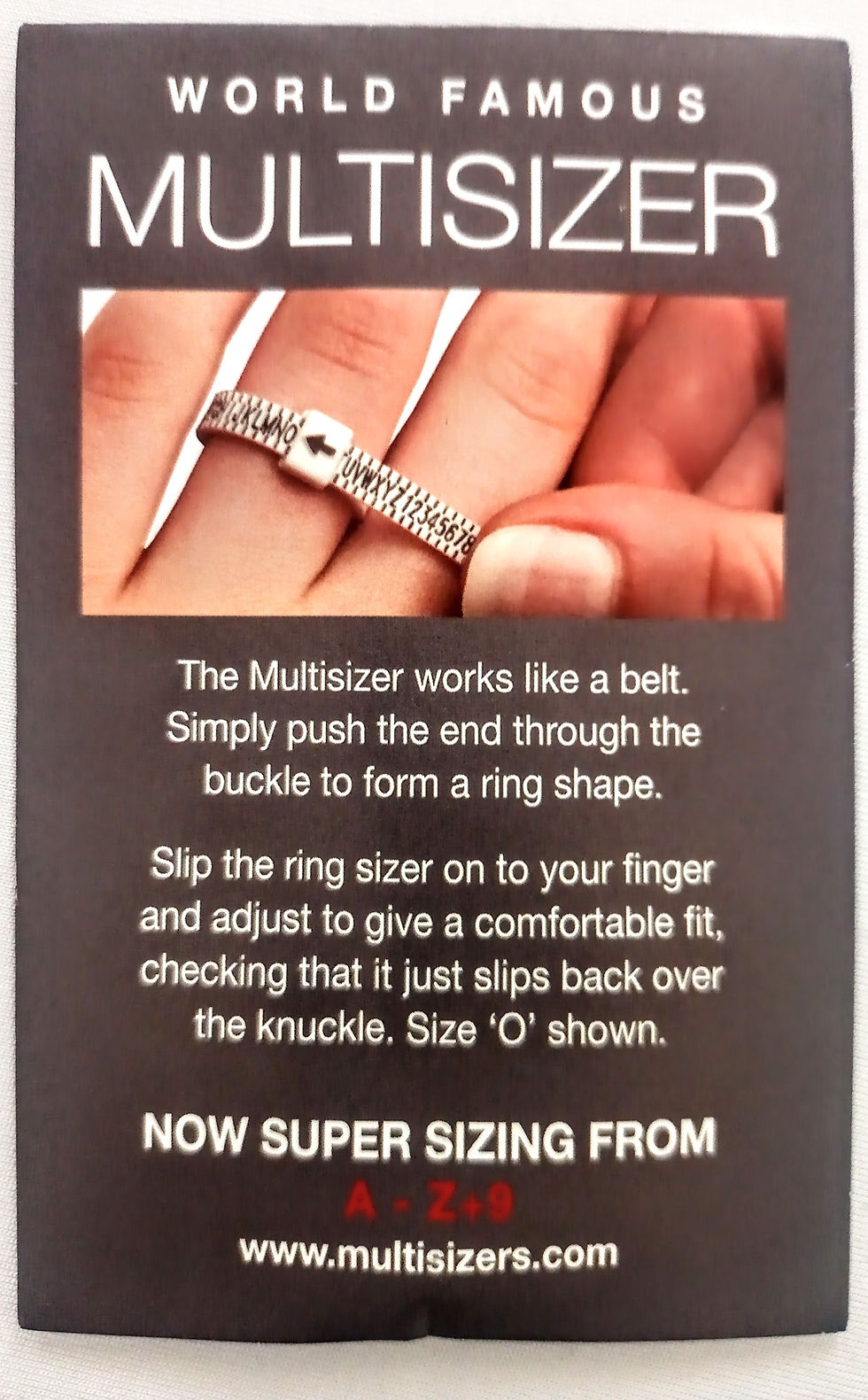 Thumbnail: Multisizer Ring Gauge