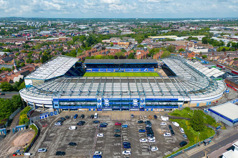 St Andrews Football Stadium Aerial View