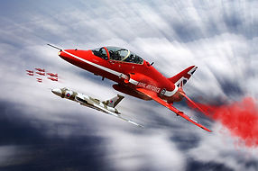 Red Arrows and Vulcan 
