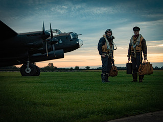 Just Jane Lancaster Bomber Night Shoot