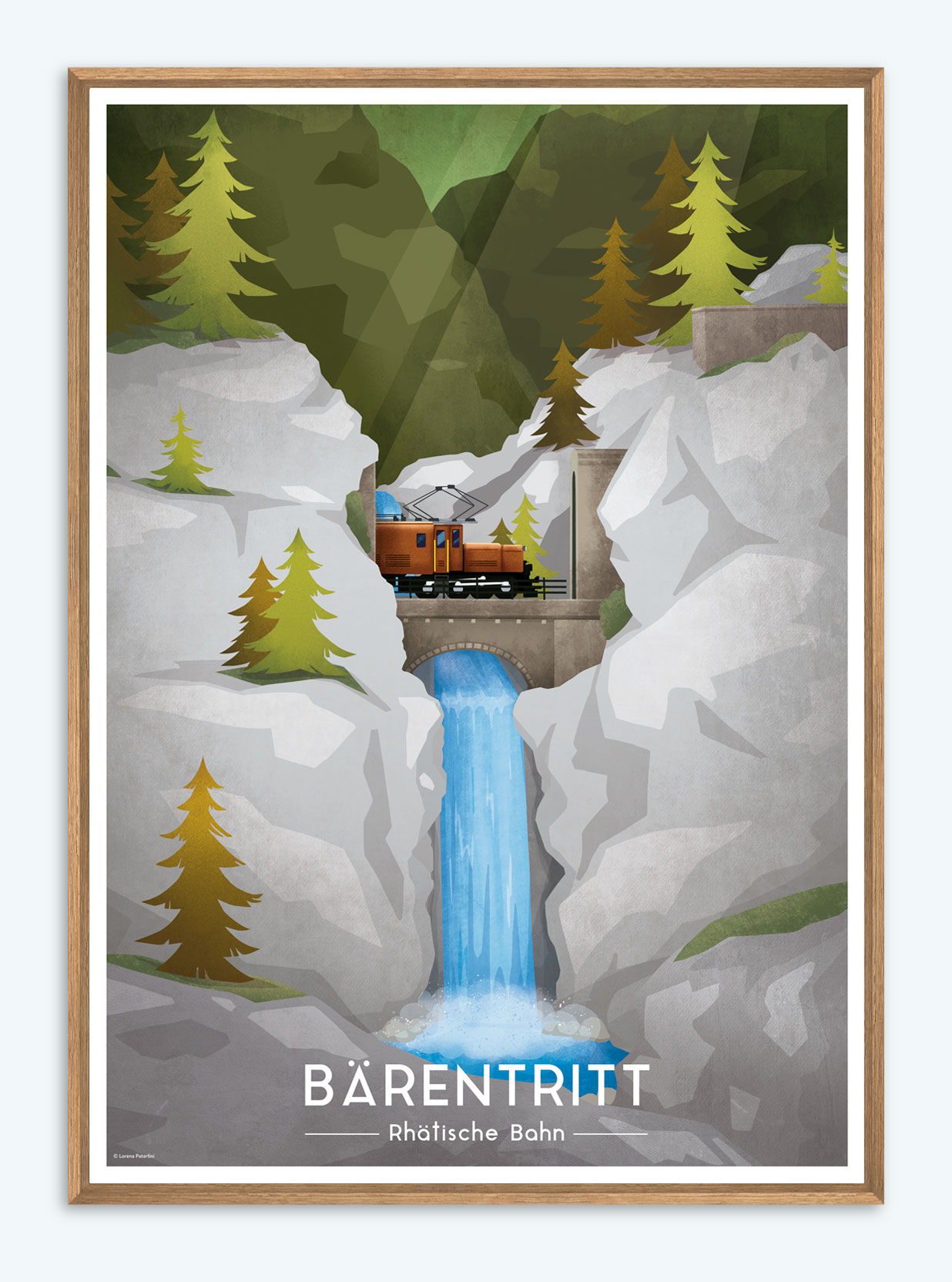 Bärentritt | Fineartprint