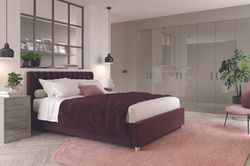 Zurfiz Ultragloss Stone Grey Bedroom