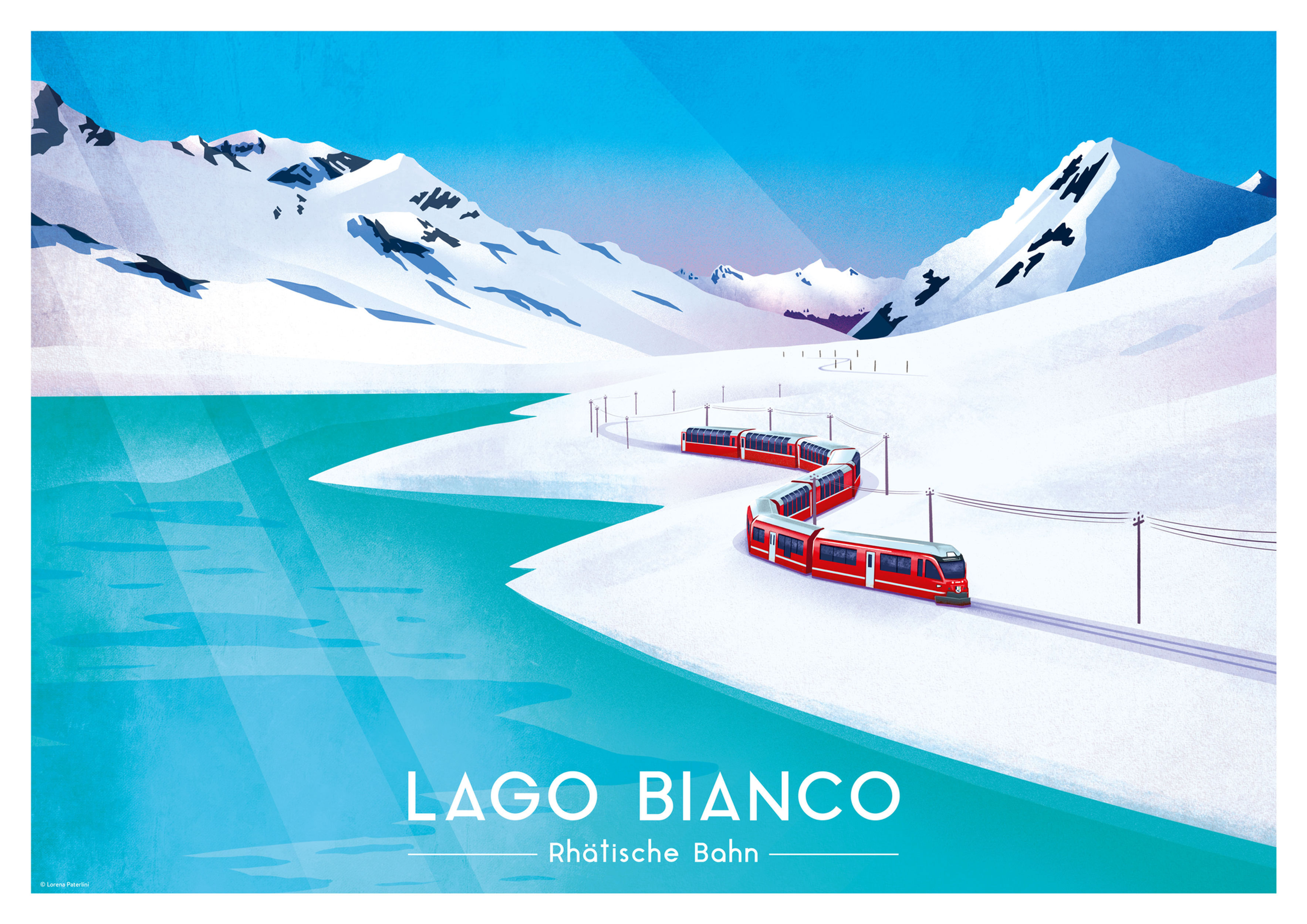 Lago Bianco | Fineartprint