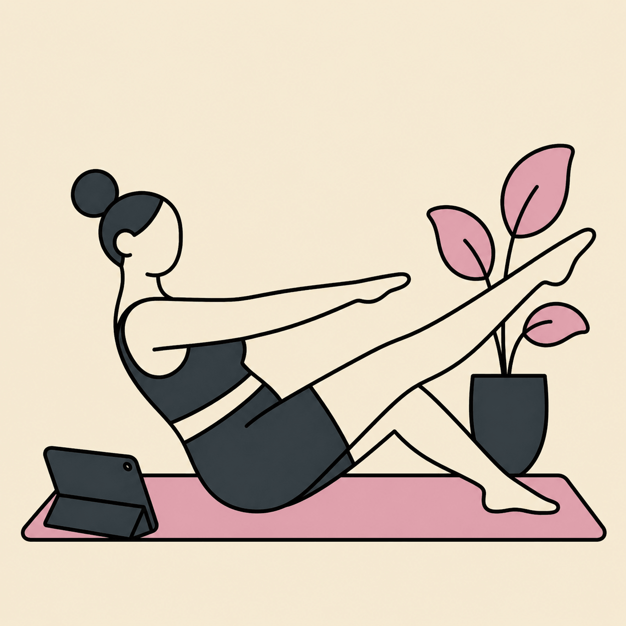 Pilates nur besser at Home
