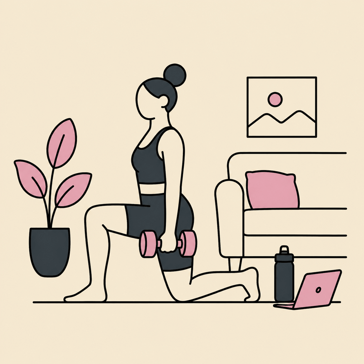 Wohnzimmer Gains – Kraft