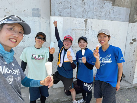 夏の練習の醍醐味⁉
