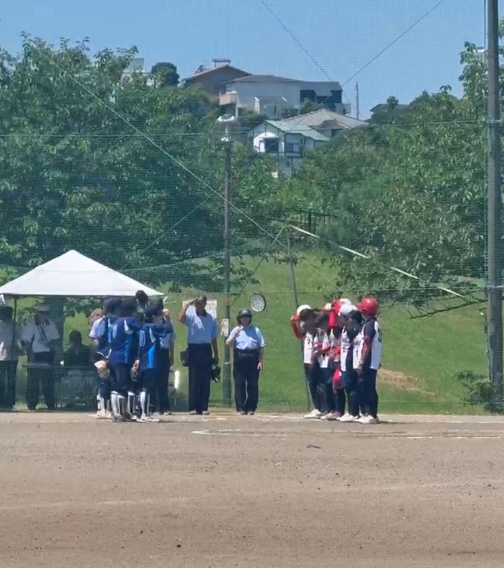 酷暑の中での熱戦!